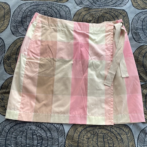 LIZ GOLF BY LIZ CLAIBORNE PLAID SKORT Y2K - Picture 1 of 5